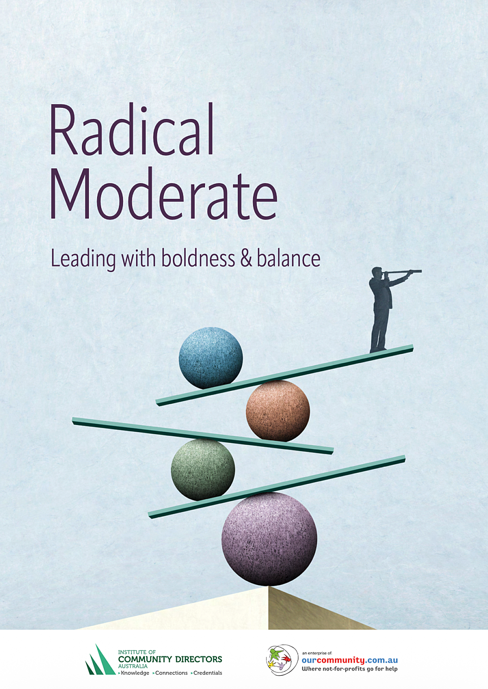 Radical moderate cover