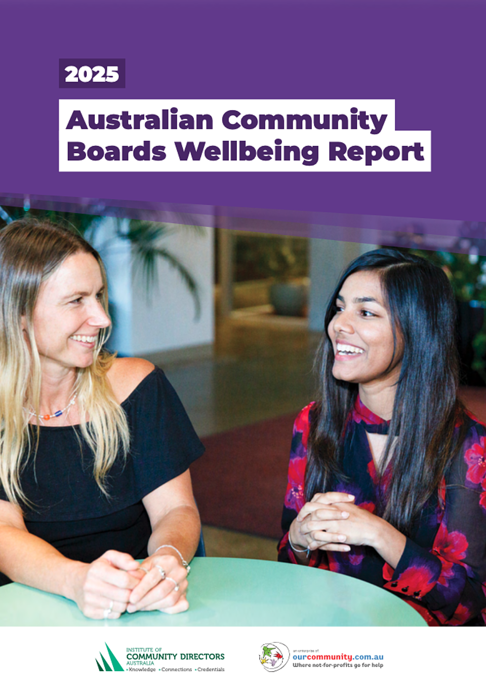 2025 Australian Community Boards Wellbeing Report cover final