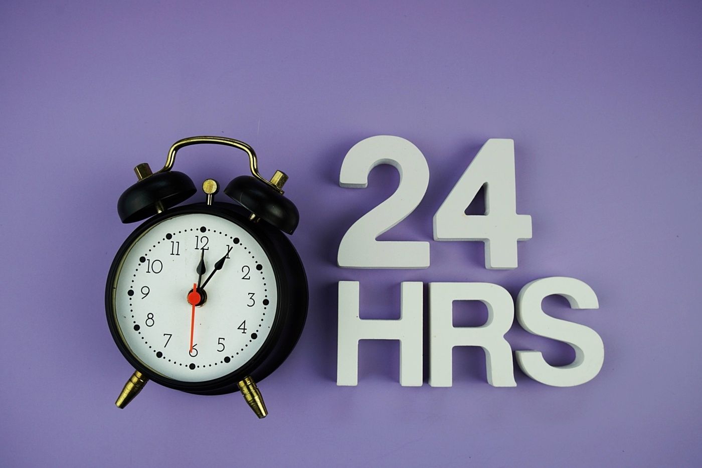 24 hours alarm clock