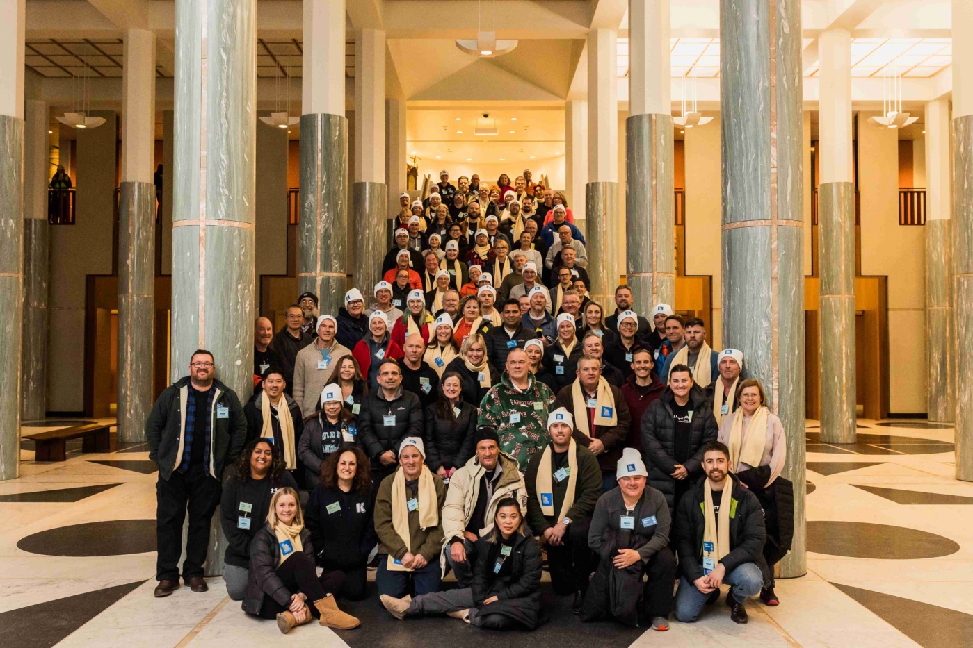 ACT CEO Sleepout group photo photo credit Vinnies