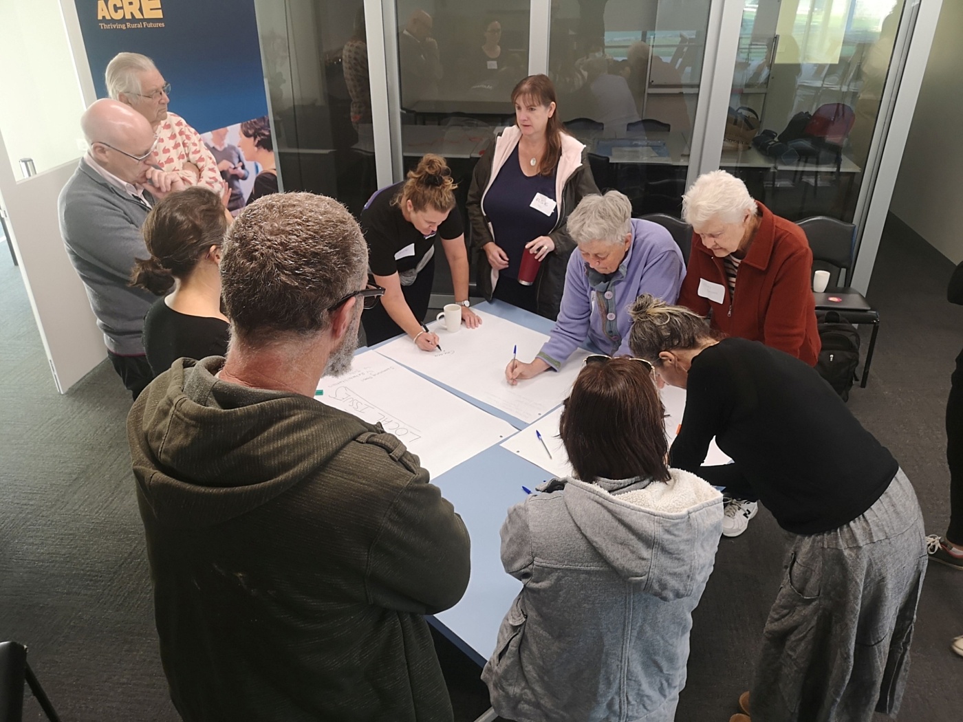 Big ideas breakfast brainstorming