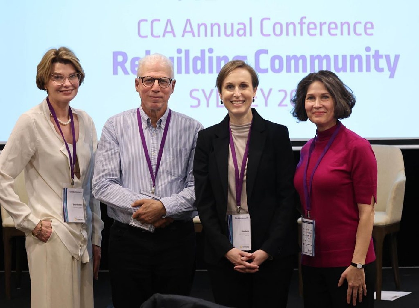 CCA Conference Sept2022 Evelyn Goodwin Don Perlgut Clare Harris Chemene Sinson