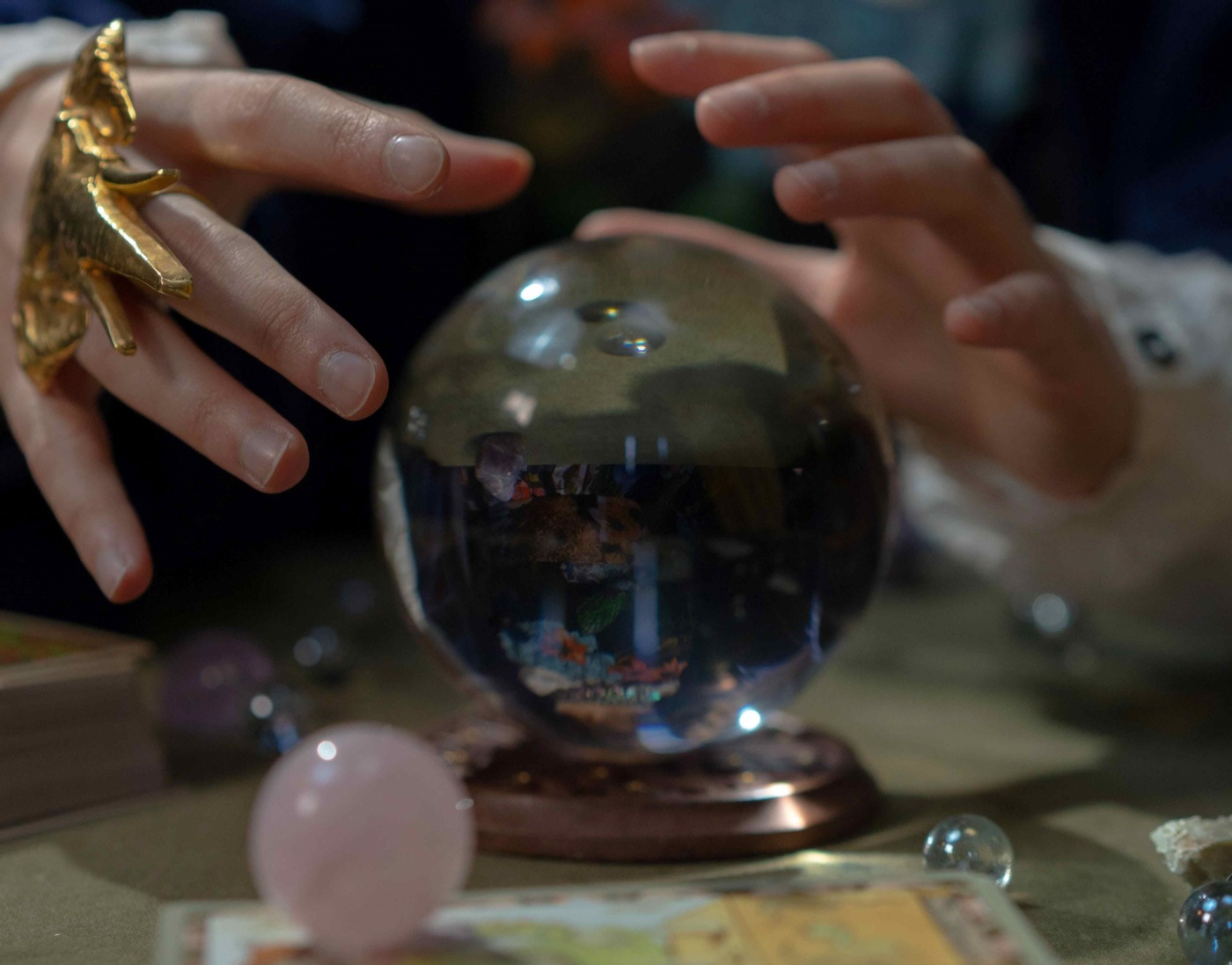 Crystal ball future predict
