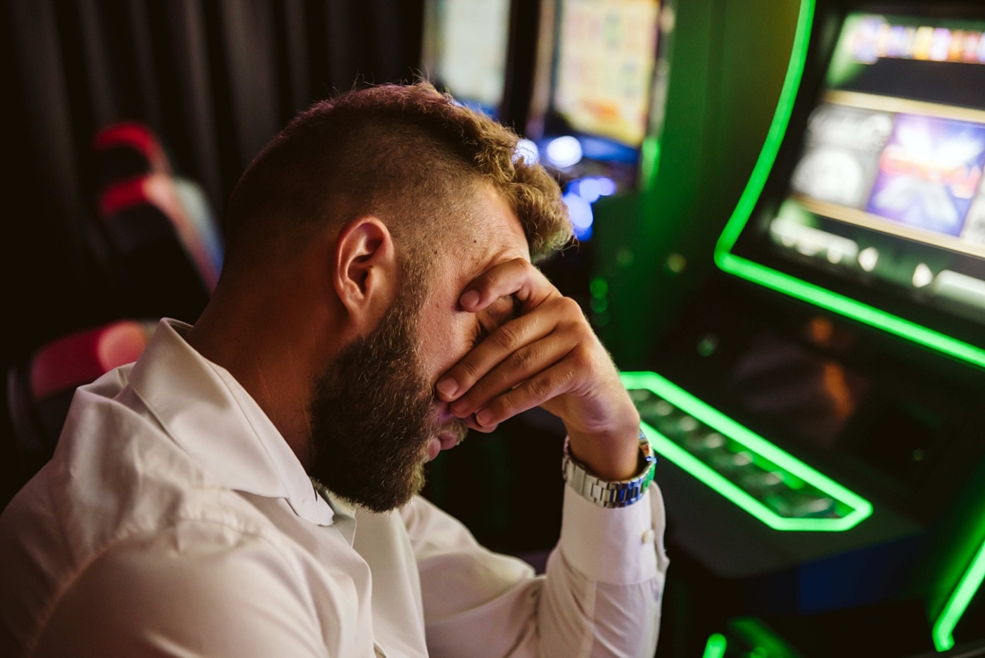 Gambling addiction losses