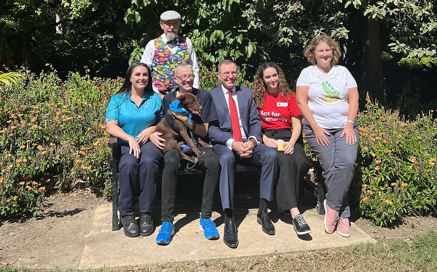 Group shot on bench cropped