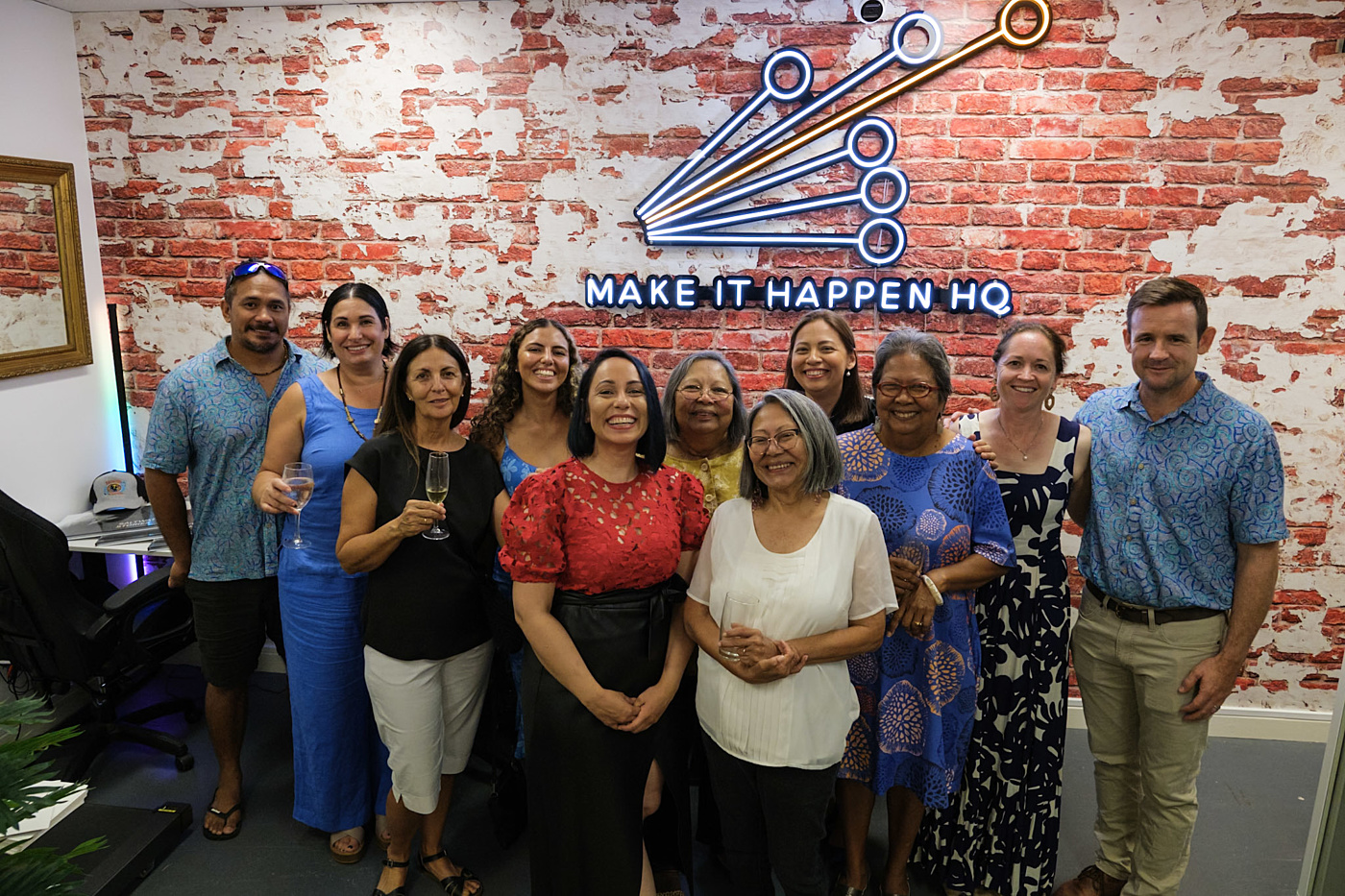 Make It Happen HQ launch