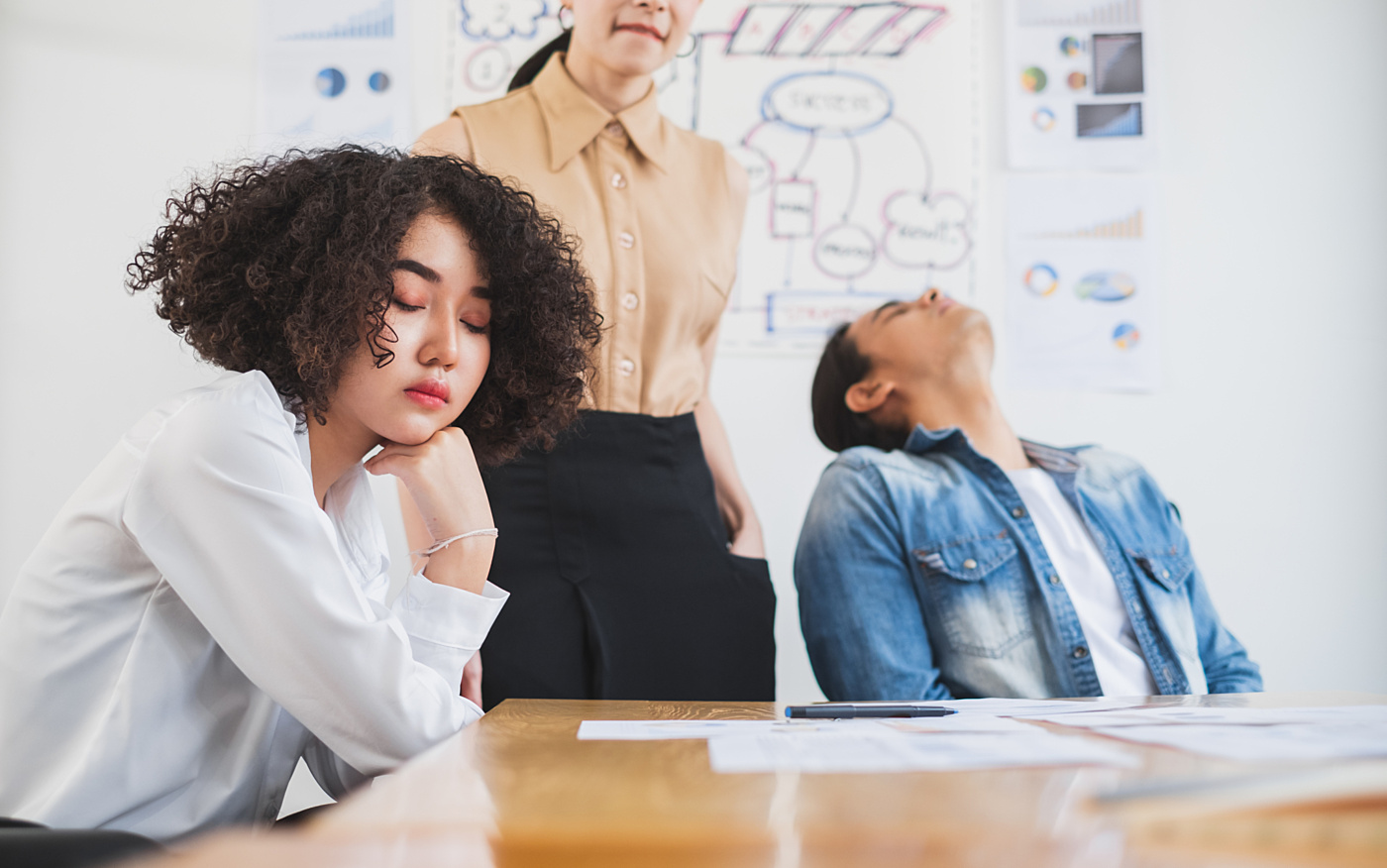Shutterstock stress women