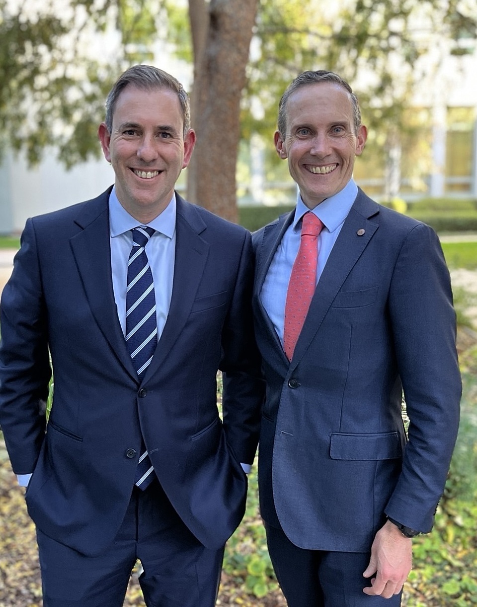 Jim Chalmers and Andrew Leigh