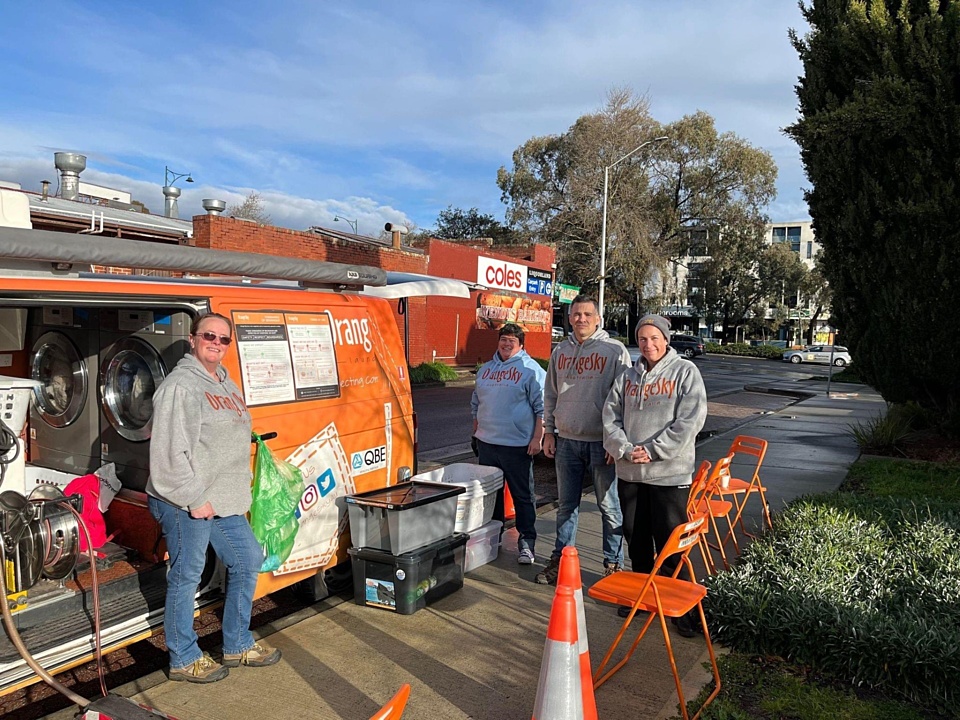 When a hot shower and hope go hand in hand