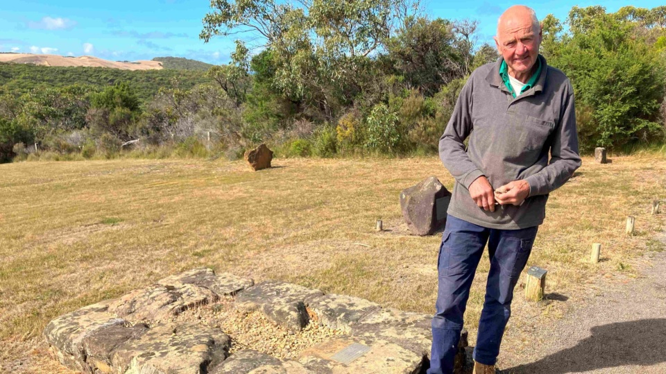 Dead-set mate, cemeteries have rules!