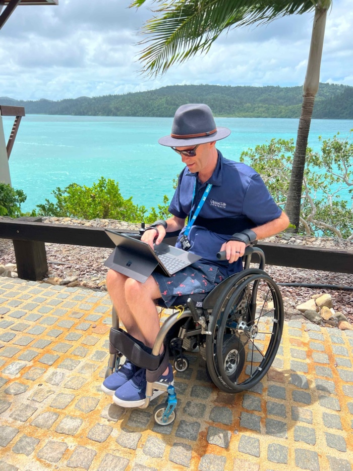 Dane Cross chief operating officer of Sporting Wheelies