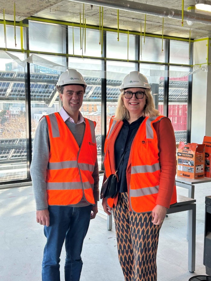 David Spriggs and Catherine Brown