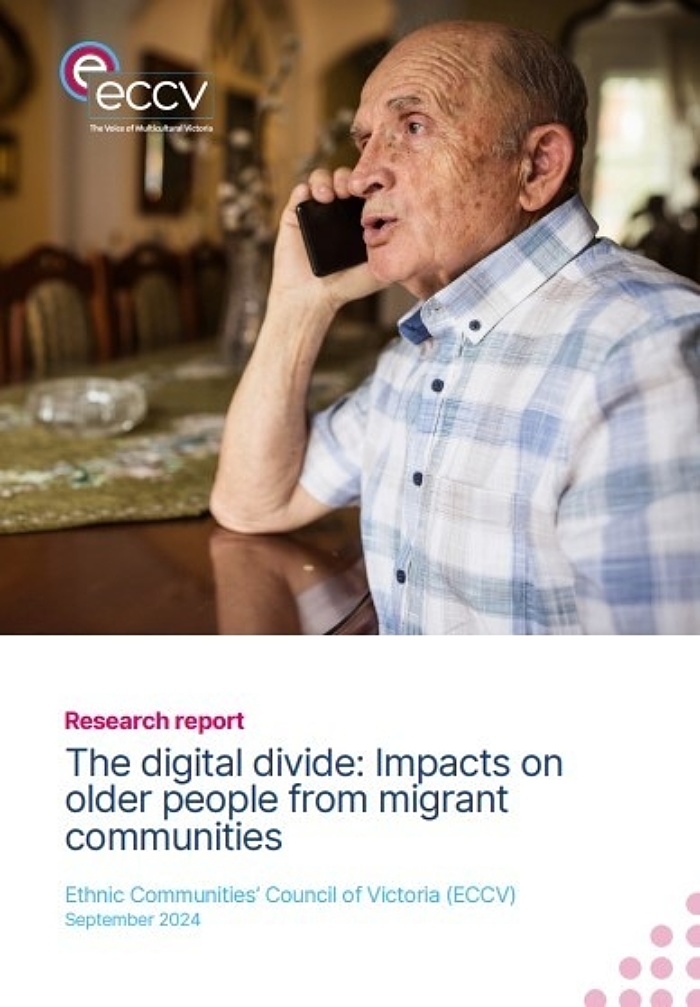 ECCV digital divide report cover