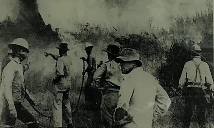 Jack Mullins Second From Left