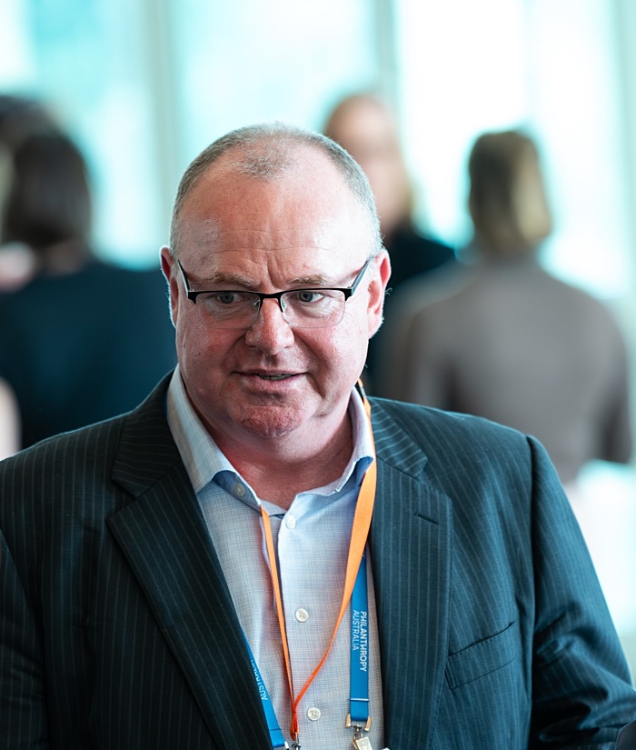 Executive director policy, government relations and research for Philanthropy Australia, Sam Rosevear.
