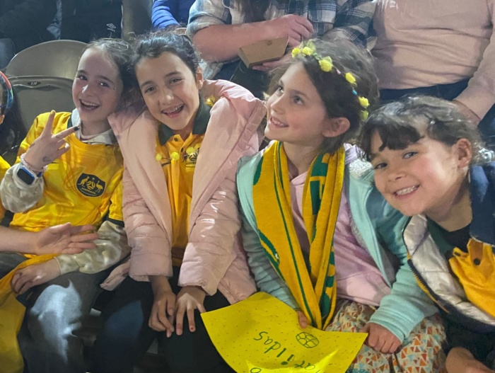 Sunshine soccer girls Matildas