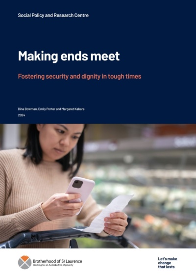 BSL Making Ends Meet report