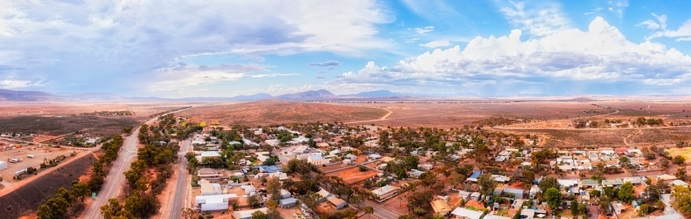 Outback Australia Hawker Town shutterstock 2443773455