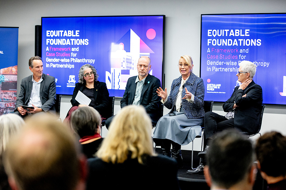 Gender focus needed to tackle the nation’s big issues: philanthropists