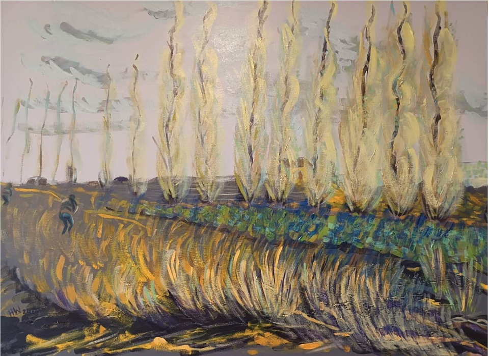 Gippsland Farm Painting Hazel W