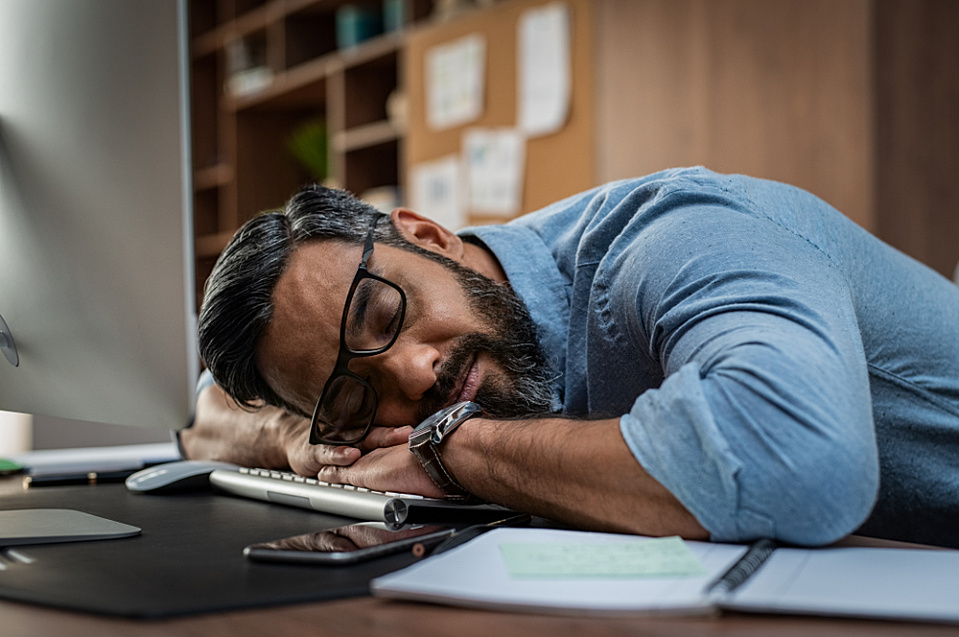 Sleep Stress Burnout shutterstock 1283682694