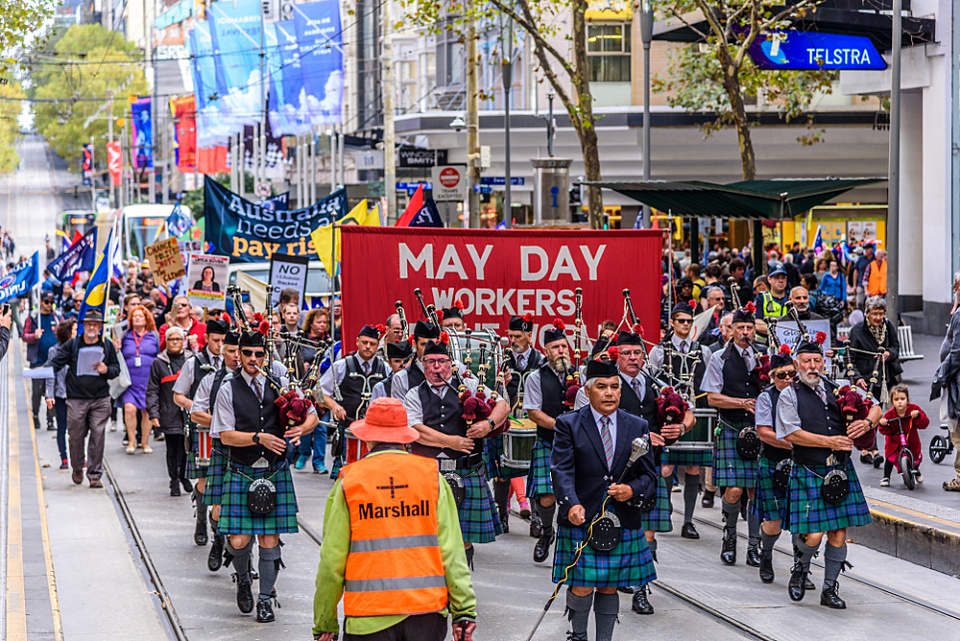 Unions Workers May Day March shutterstock 1390166201