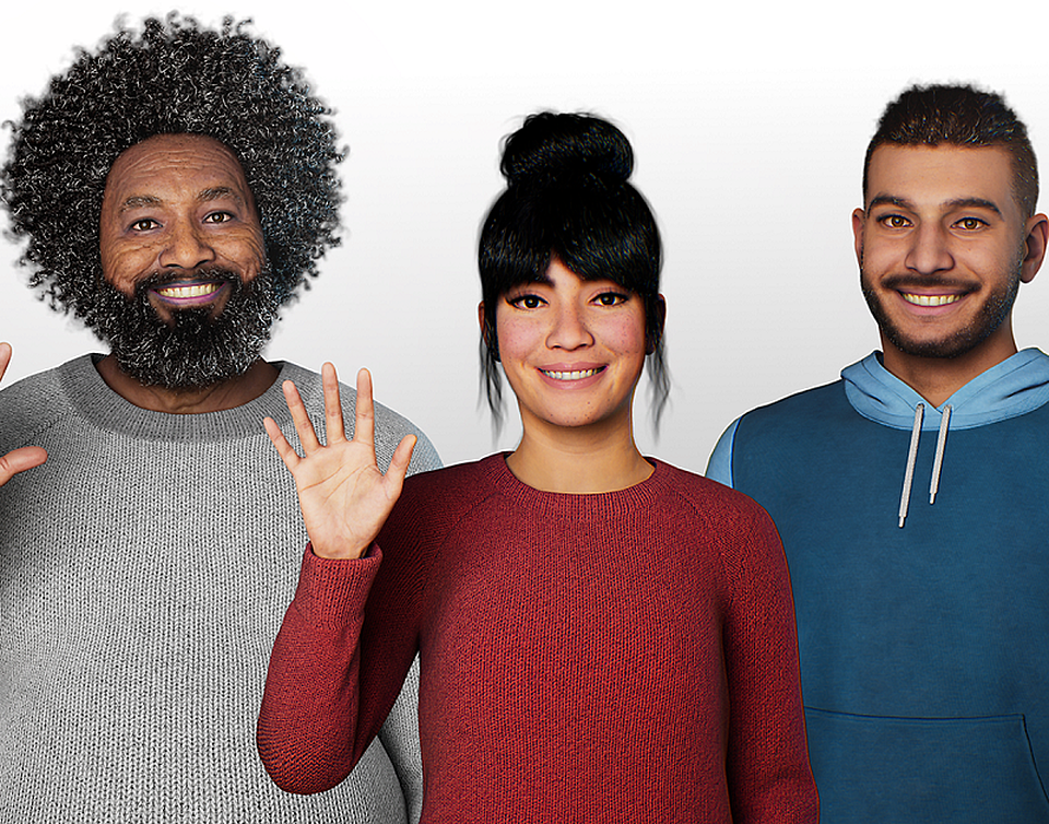 Kara sm simulated signlanguage