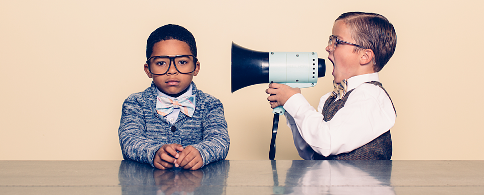 All this shouting has nothing to do with the Voice