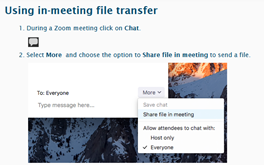 Setting up file transfers