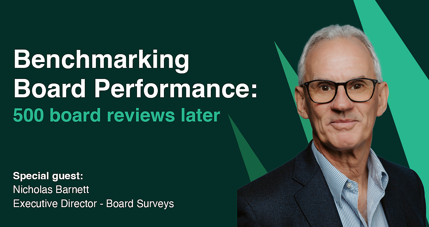Benchmarking Board Performance Webinar