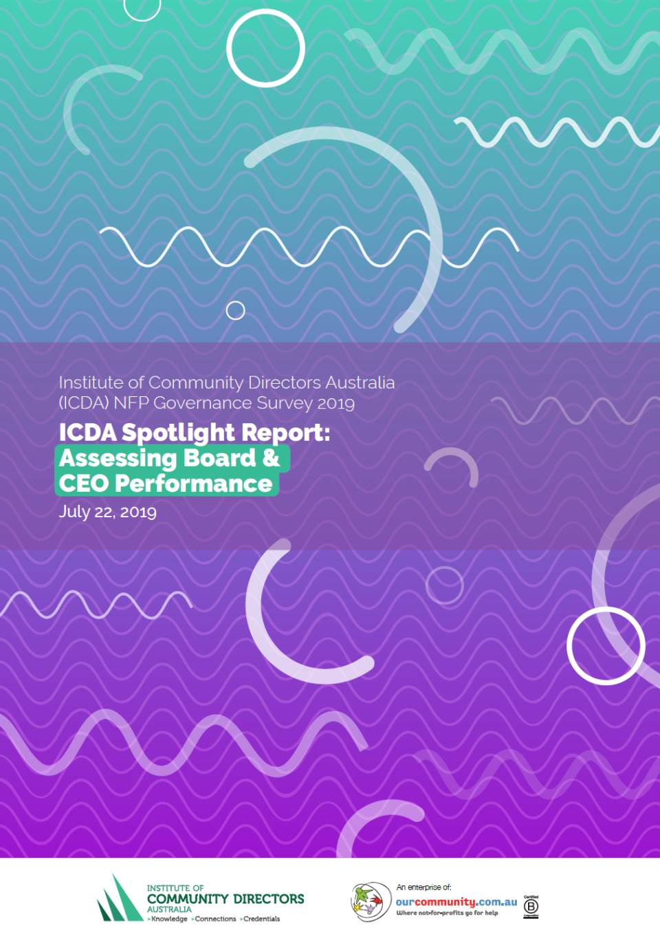 Front cover ICDA Spotlight Report Board CEO Performance July2019