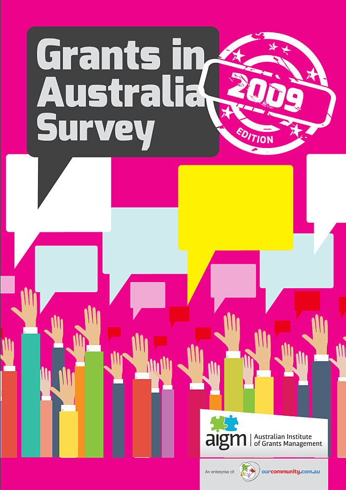 Grantsin Australia2009cover
