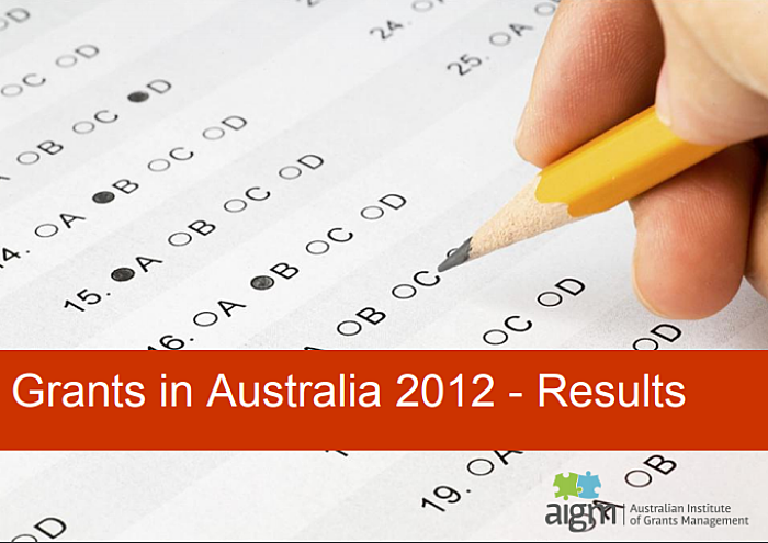 Grantsin Australia2012cover