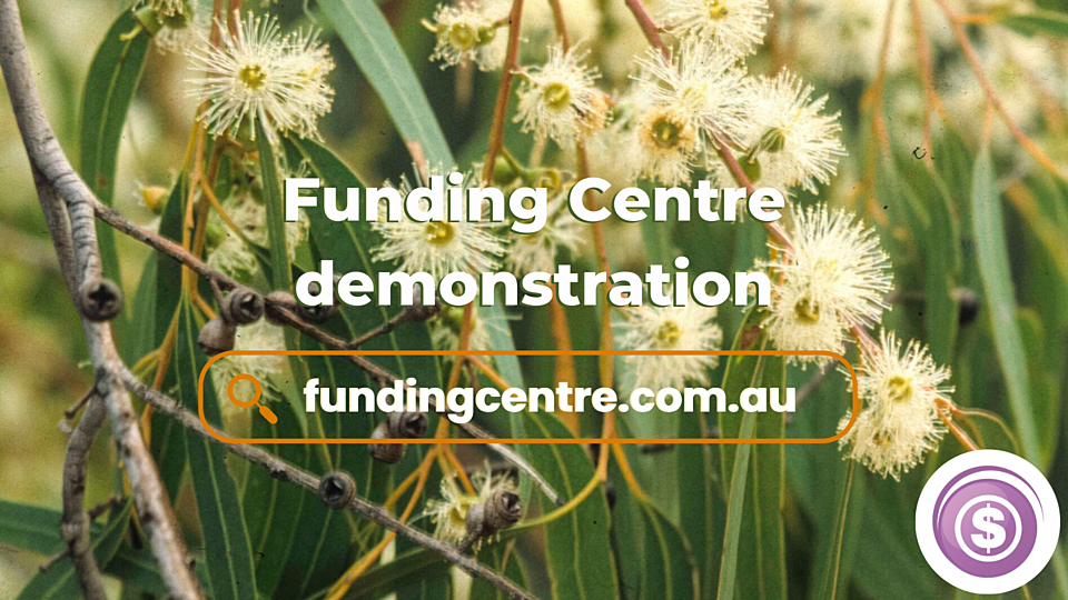 Funding Centre free information session webinar recording - March 2025