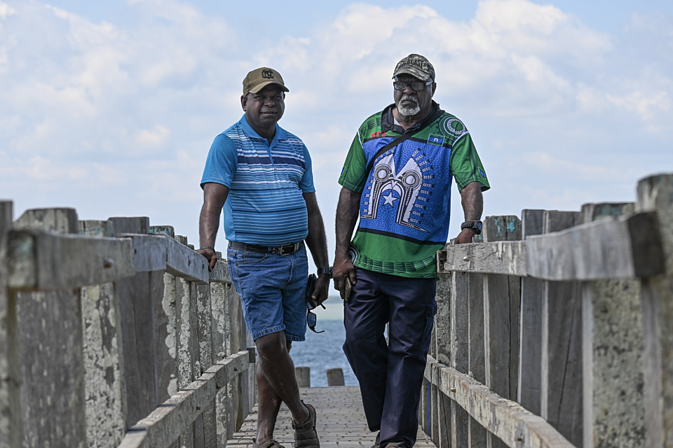 Uncle Paul Kabai and Uncle Pabai Pabai