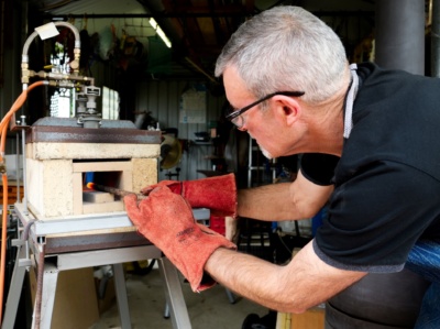 A TADSA volunteer working on one of their projects