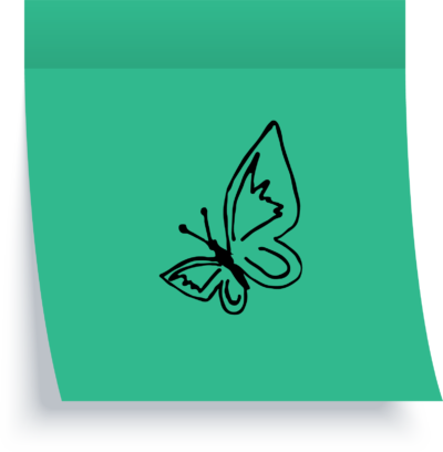 Green postit transformation