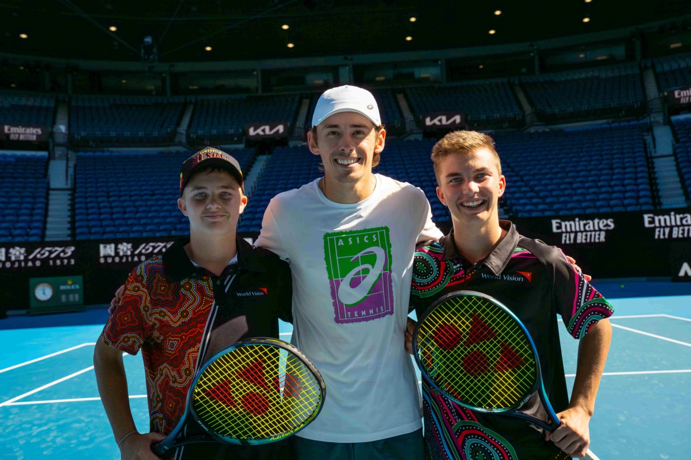 Alex de Minaur World Vision Ambassador