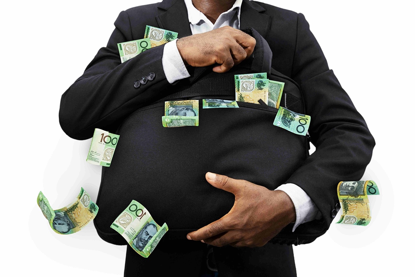 Bag of cash money
