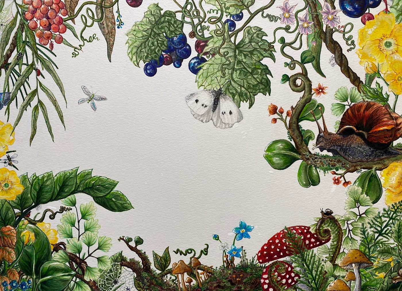 Garden of pests by Marnie Woods