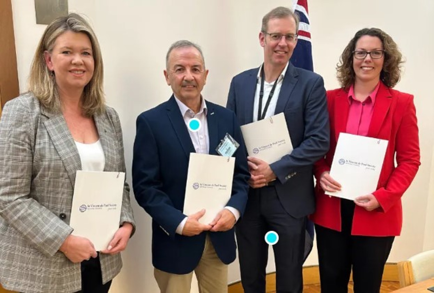 Vinnies tax report launch