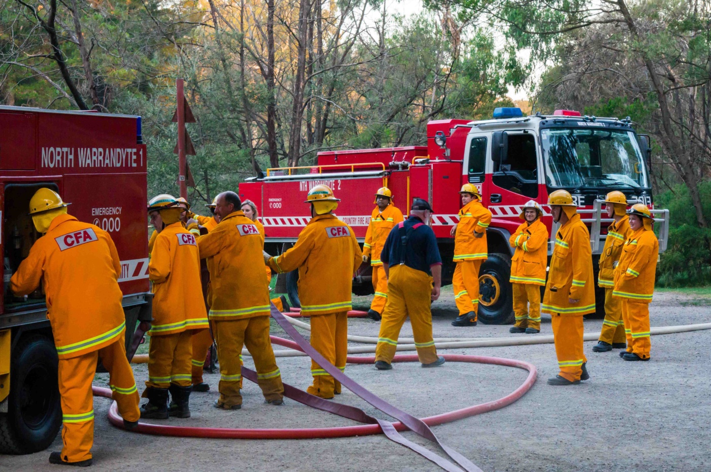 Volunteer fire CFA