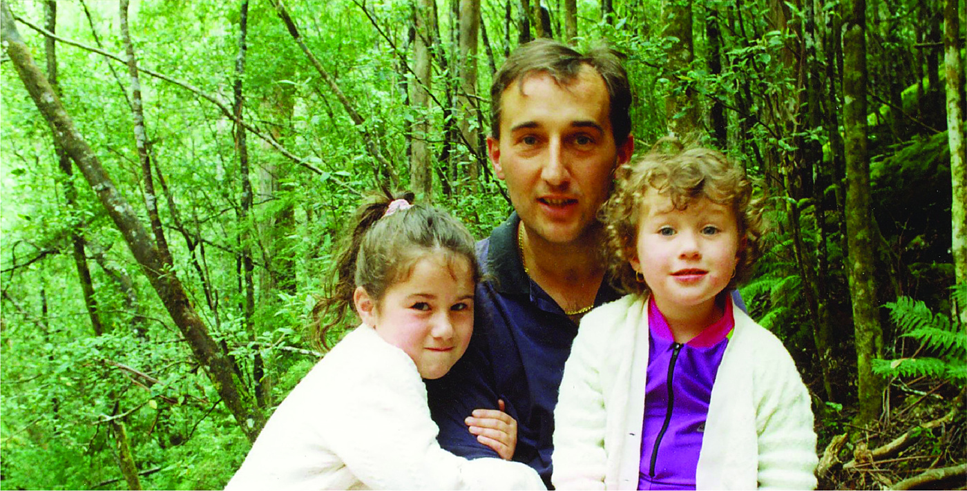 Walter Mikac with Alannah Madeline Mikac
