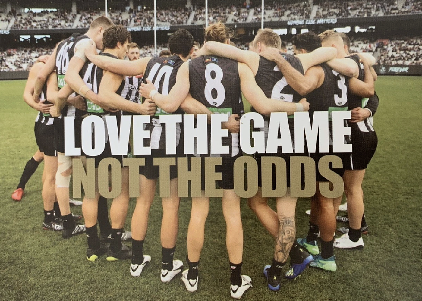 Love the game magpies