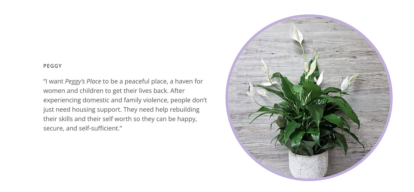 Peggy place quote