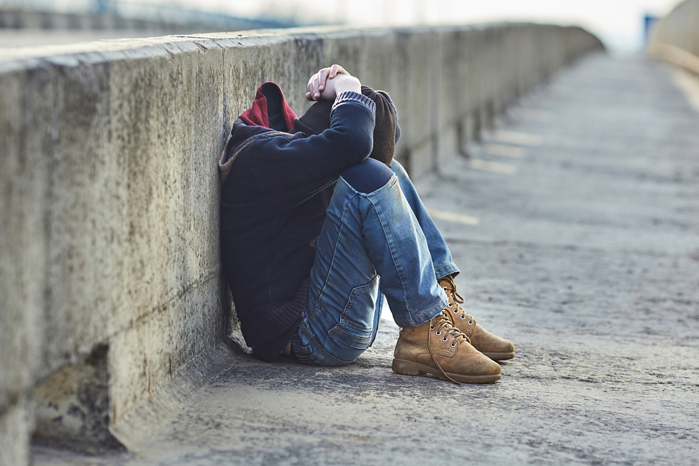 Shutterstock homeless kid