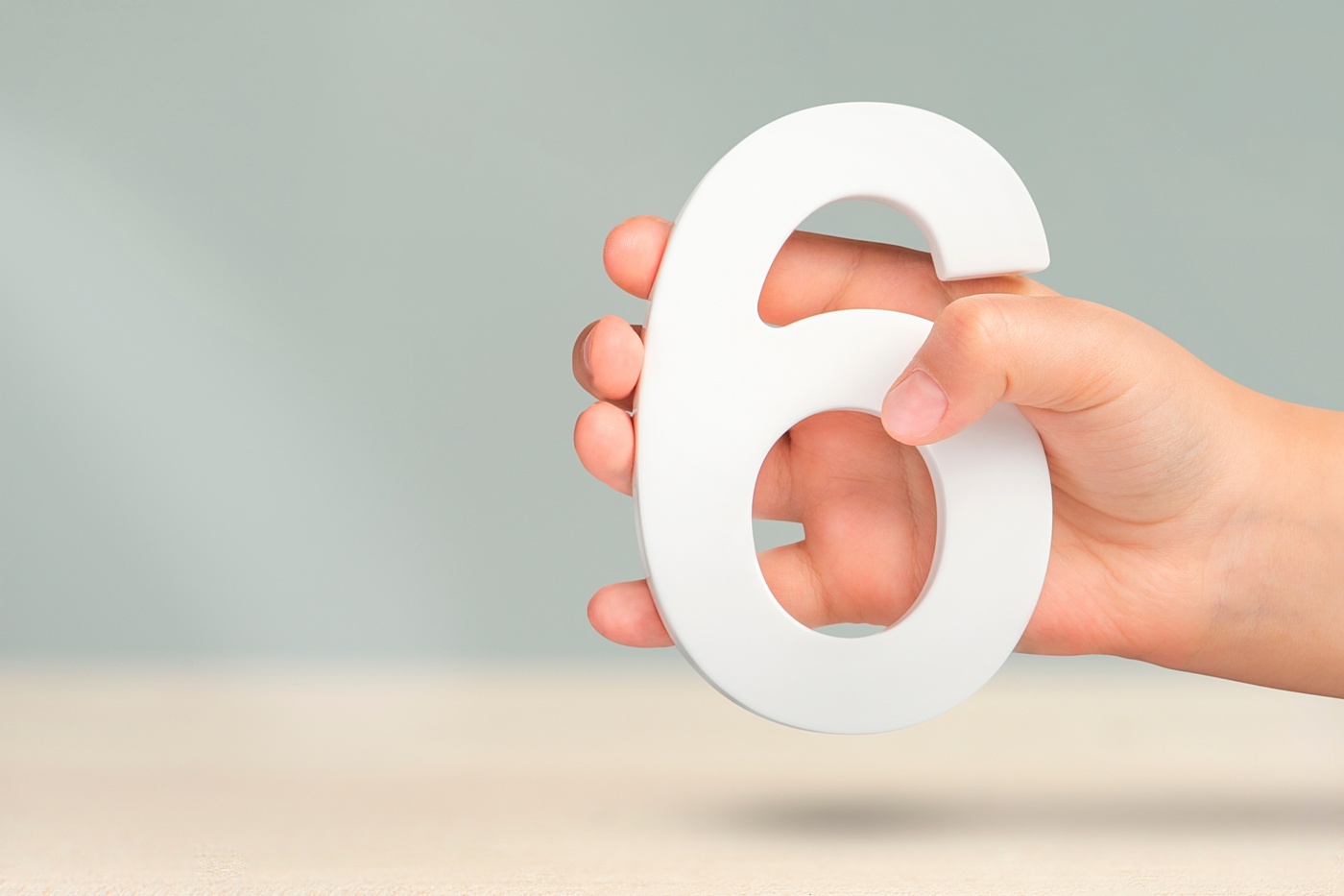Shutterstock the number six