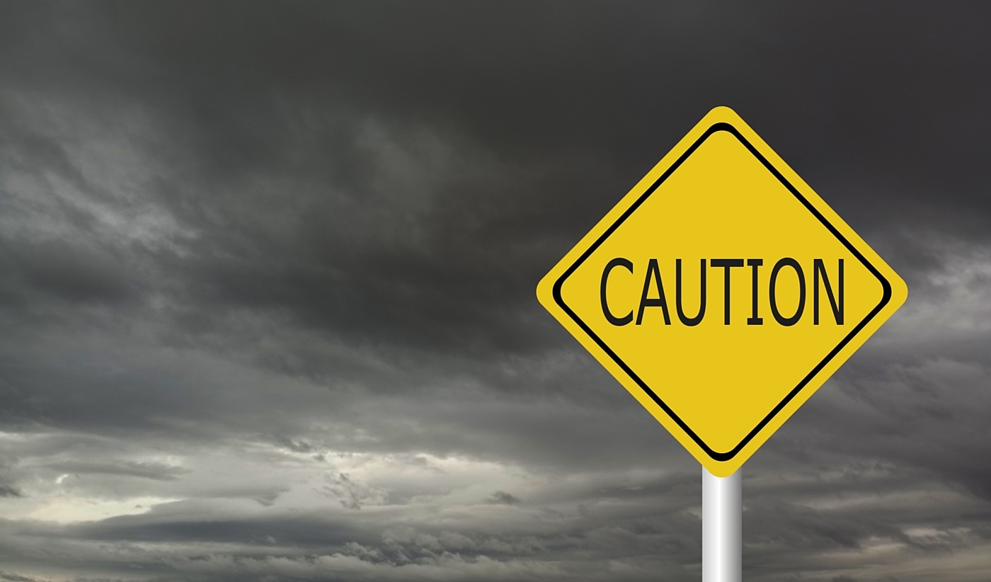 Shutterstock warning sign