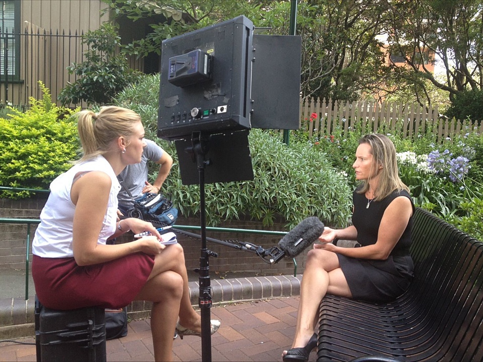 KK TV interview pic