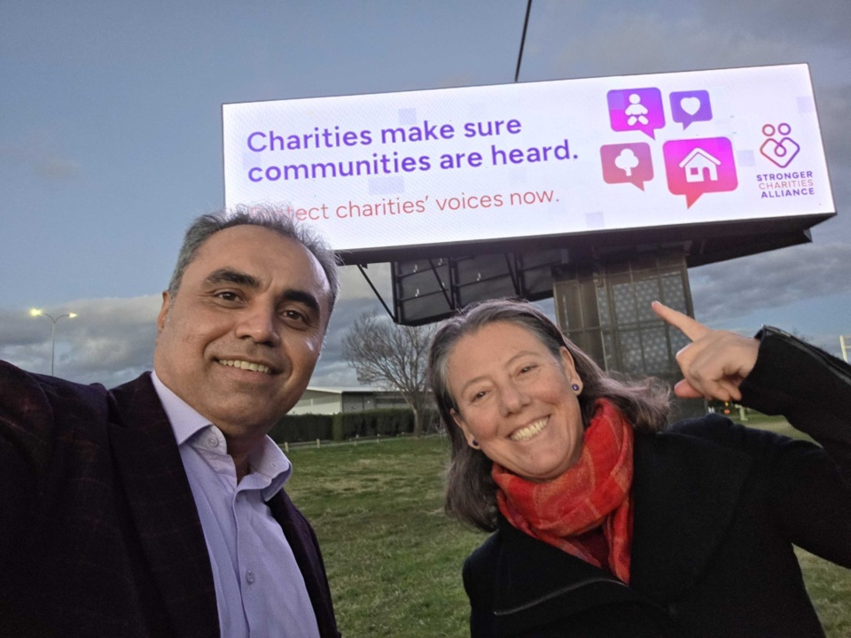 Charities speak up for the right to speak out